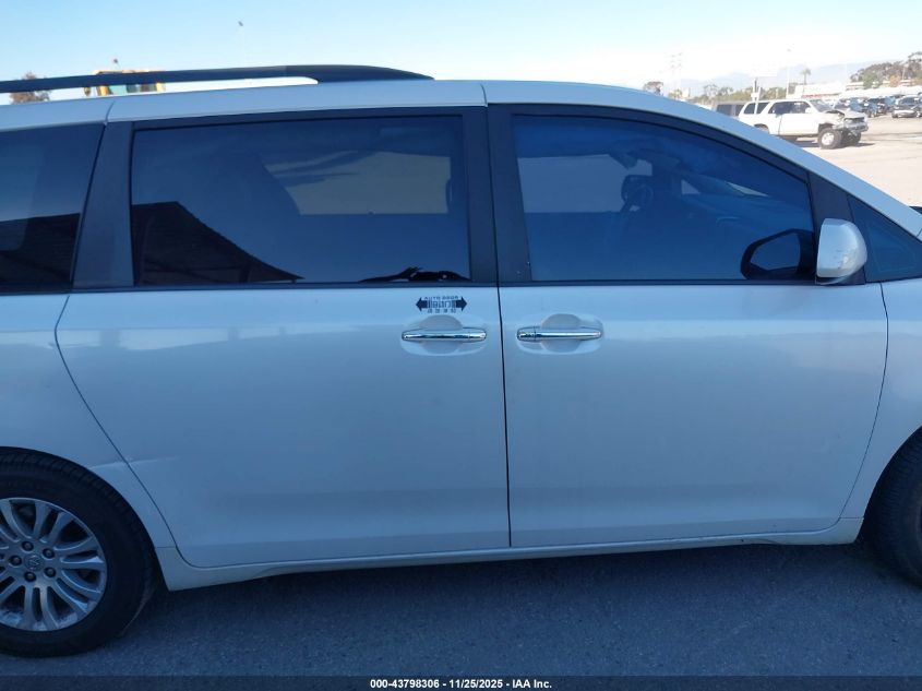 2016 Toyota Sienna Xle 8 Passenger VIN: 5TDYK3DCXGS729049 Lot: 43798306