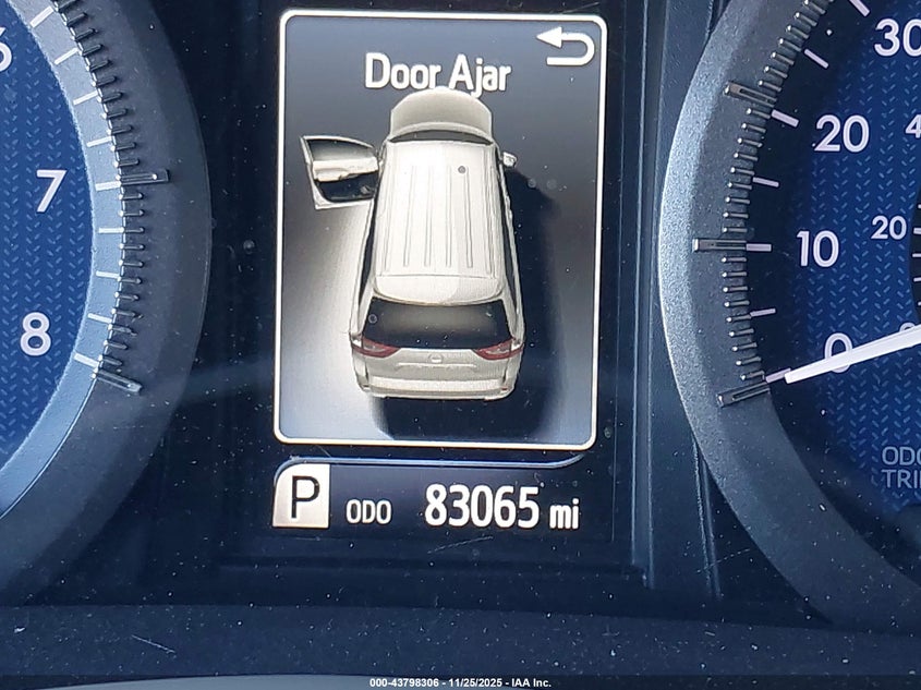 2016 Toyota Sienna Xle 8 Passenger VIN: 5TDYK3DCXGS729049 Lot: 43798306