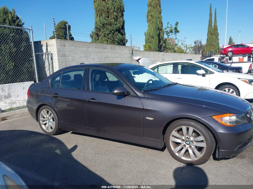 2006 BMW 325I VIN: WBAVB13566KR62259 Lot: 43798388