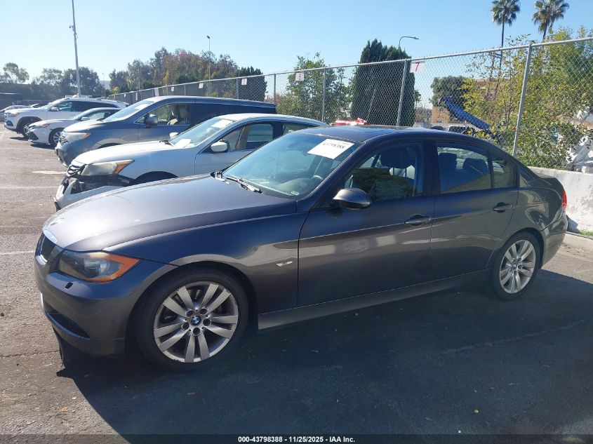 2006 BMW 325I VIN: WBAVB13566KR62259 Lot: 43798388