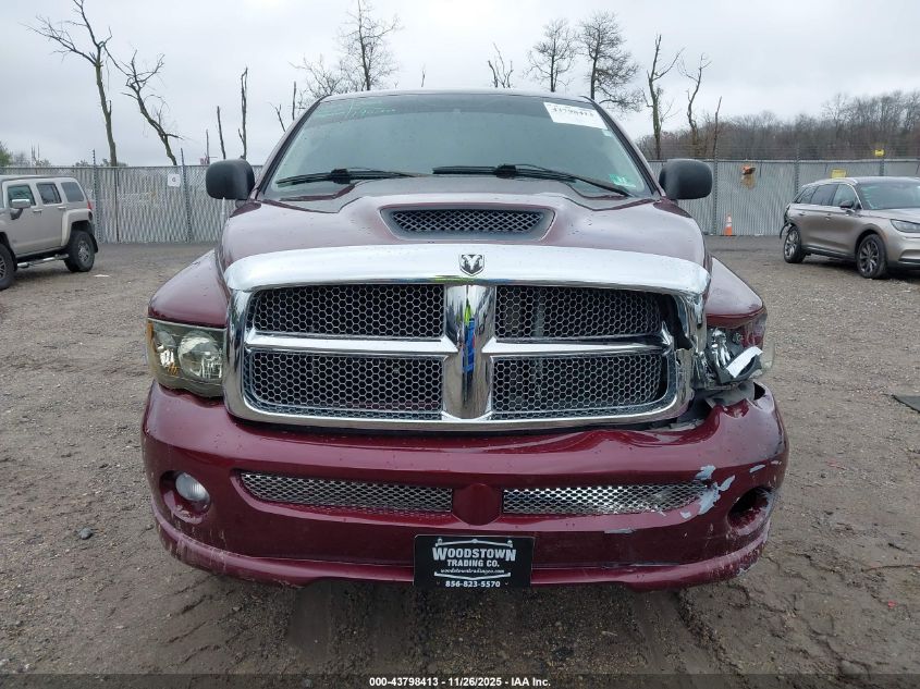 2003 Dodge Ram 1500 Slt/Laramie/St VIN: 1D7HU18DX3J613770 Lot: 43798413