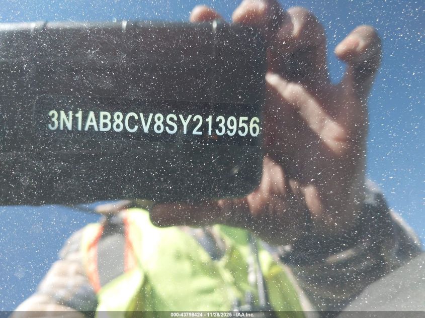 2025 Nissan Sentra Sv VIN: 3N1AB8CV8SY213956 Lot: 43798424