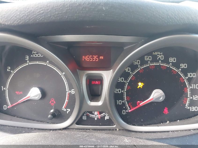 2013 Ford Fiesta Se VIN: 3FADP4BJ4DM214105 Lot: 43798448