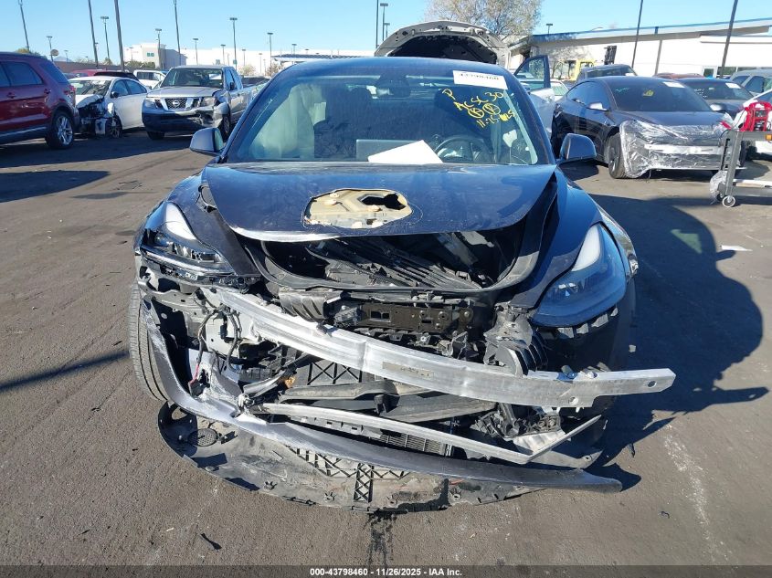 2021 Tesla Model 3 Standard Range Plus Rear-Wheel Drive VIN: 5YJ3E1EA4MF867592 Lot: 43798460