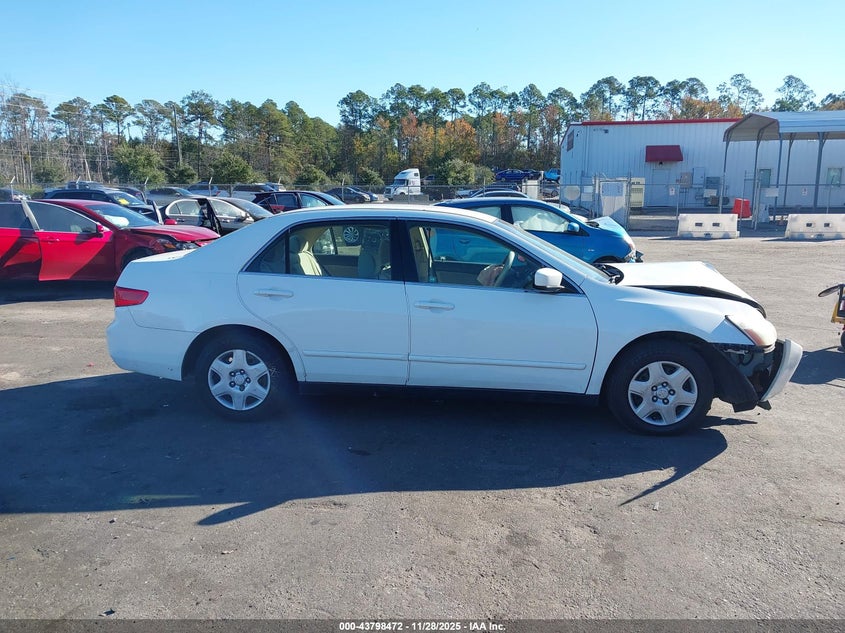 2005 Honda Accord 2.4 Lx VIN: 1HGCM564X5A165842 Lot: 43798472