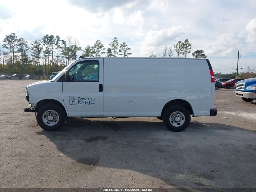 2020 Chevrolet Express Cargo Rwd 2500 Regular Wheelbase Wt VIN: 1GCWGAFP4L1248122 Lot: 43798481