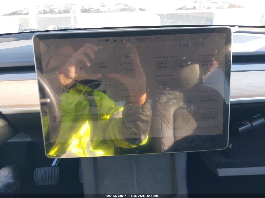 2023 Tesla Model Y Rwd VIN: 7SAYGDED9PF942211 Lot: 43798517