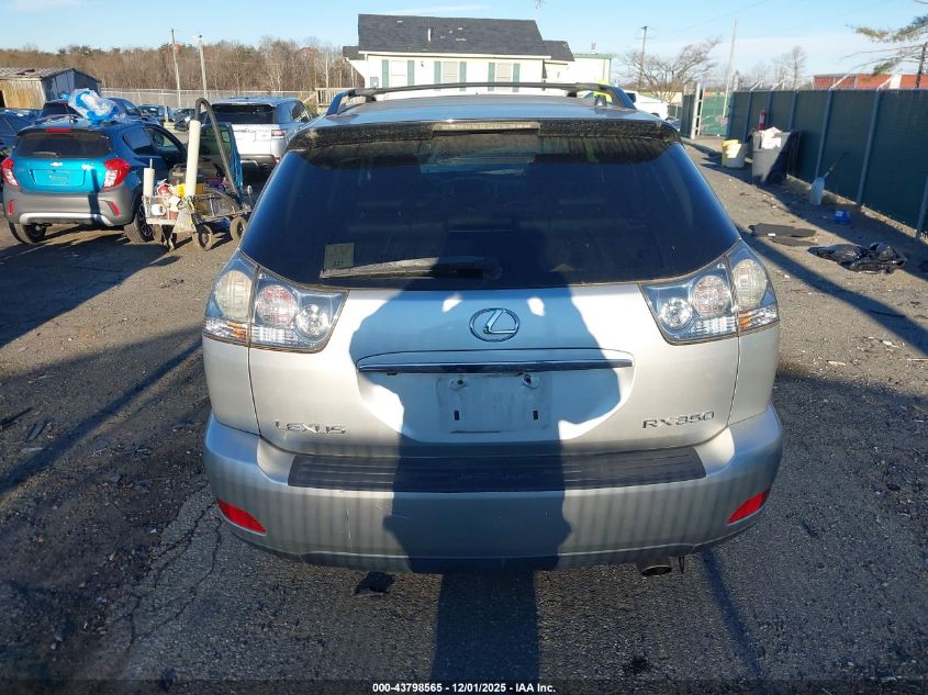 2008 Lexus Rx 350 VIN: 2T2HK31U98C050294 Lot: 43798565