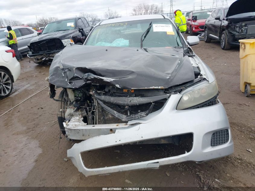 2008 Mazda Mazda6 I Sport Ve VIN: 1YVHP80C985M47491 Lot: 43798583