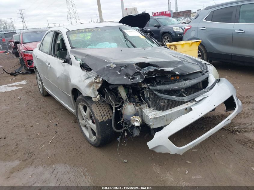 2008 Mazda Mazda6 I Sport Ve VIN: 1YVHP80C985M47491 Lot: 43798583