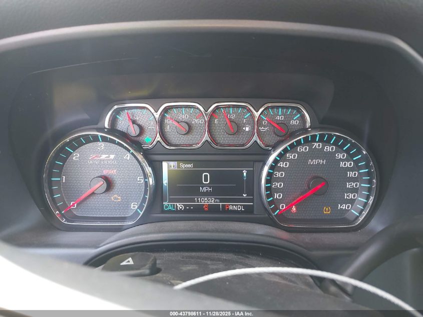 2017 Chevrolet Silverado 1500 2Lt VIN: 3GCUKREC3HG427893 Lot: 43798611