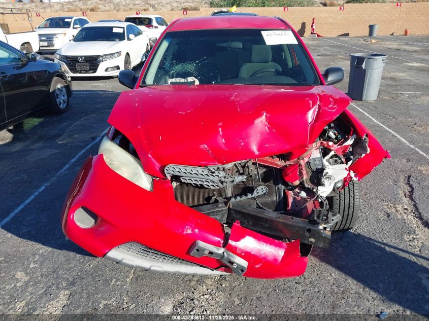 2006 Toyota Matrix VIN: 2T1KR32E56C614307 Lot: 43798612