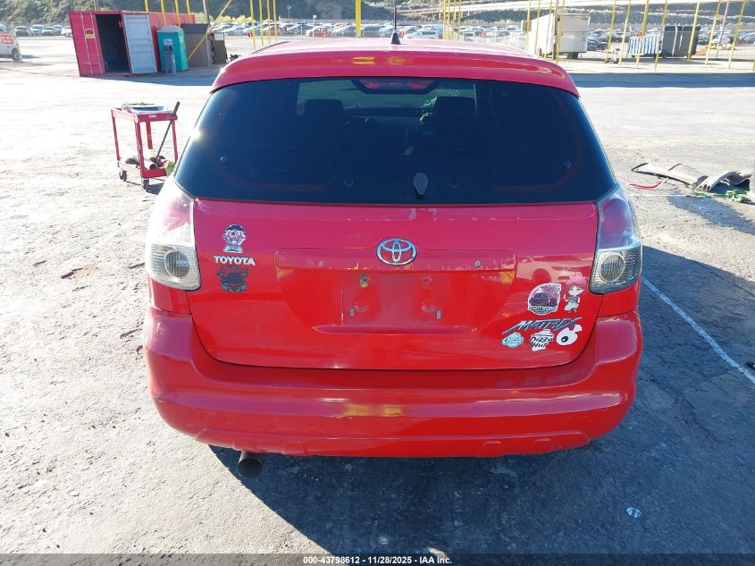 2006 Toyota Matrix VIN: 2T1KR32E56C614307 Lot: 43798612