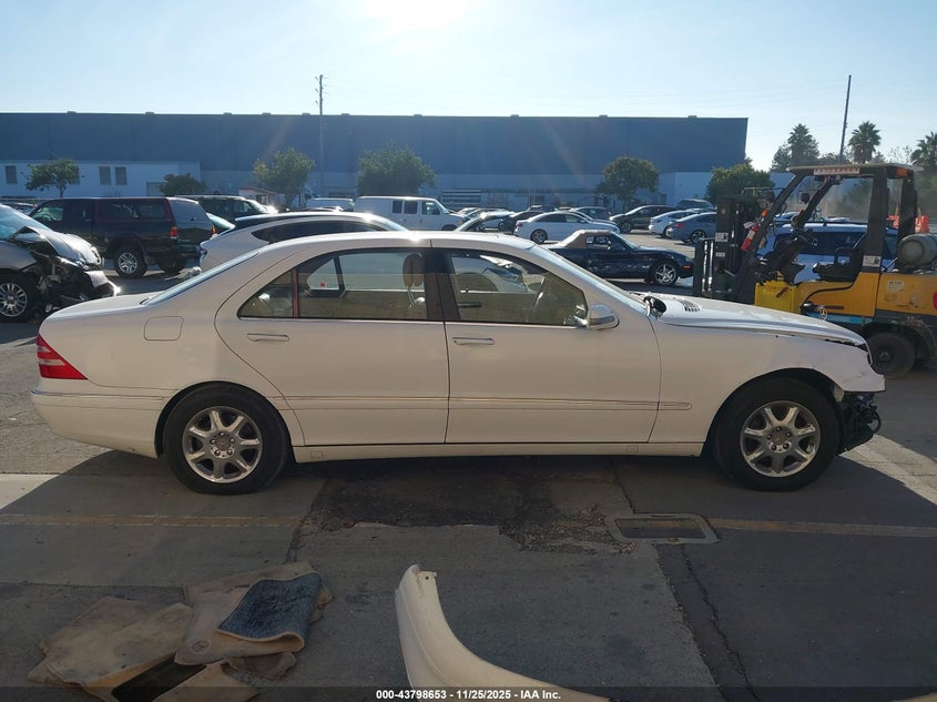 2001 Mercedes-Benz S 430 VIN: WDBNG70J41A177633 Lot: 43798653