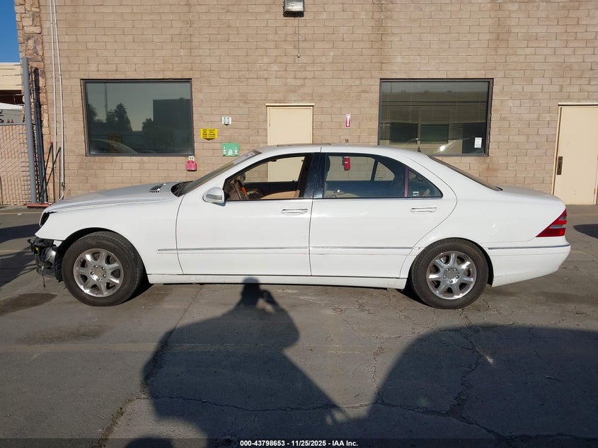 2001 Mercedes-Benz S 430 VIN: WDBNG70J41A177633 Lot: 43798653