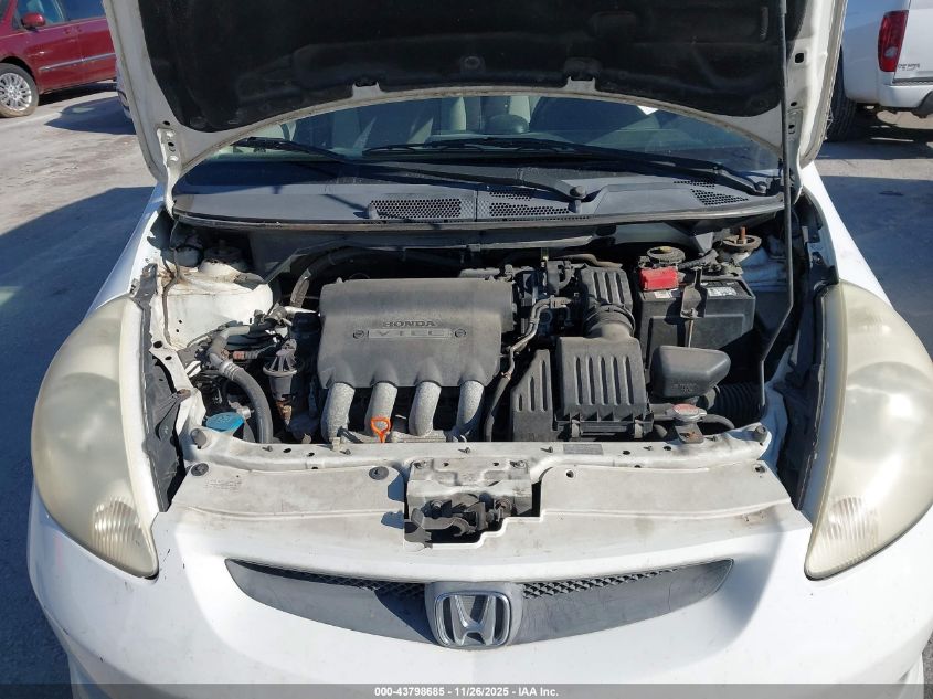 2007 Honda Fit Sport VIN: JHMGD38667S046314 Lot: 43798685