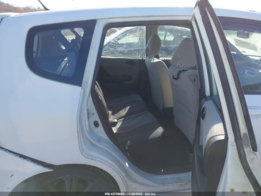 2007 Honda Fit Sport VIN: JHMGD38667S046314 Lot: 43798685