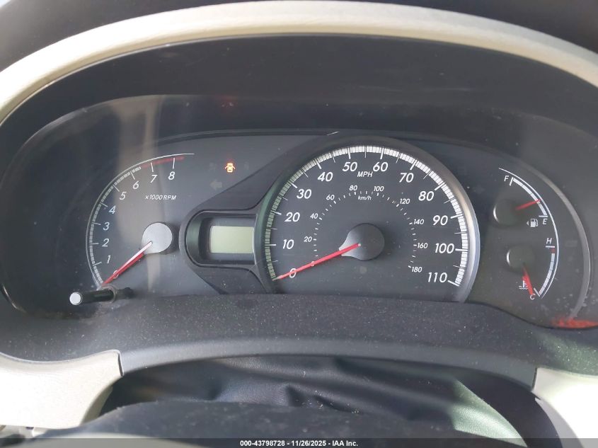 2011 Toyota Sienna Base V6 VIN: 5TDZK3DC5BS026763 Lot: 43798728