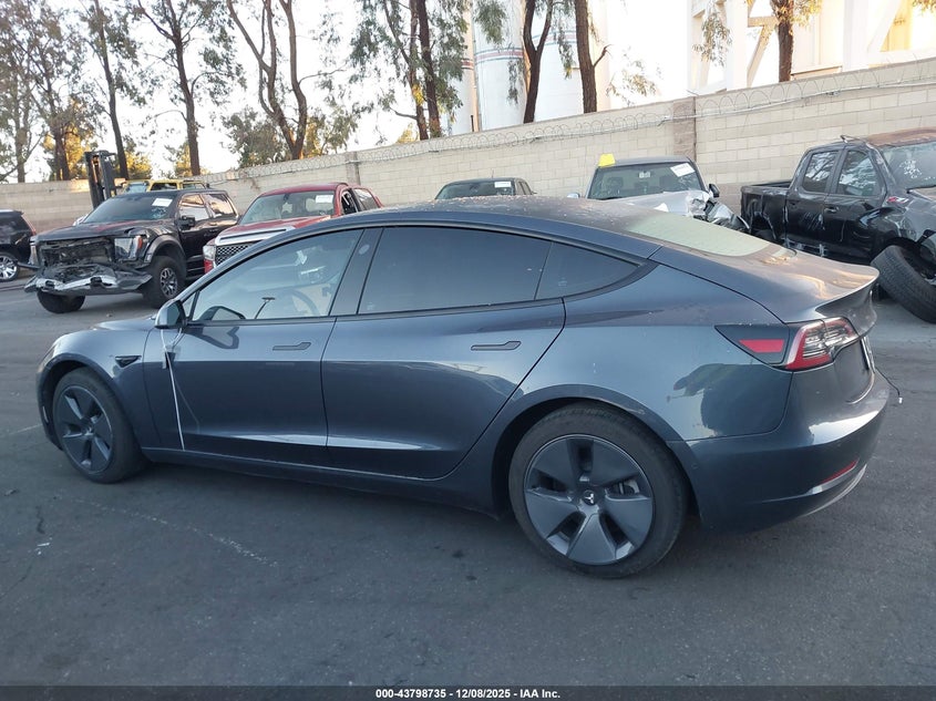 2022 Tesla Model 3 Rear-Wheel Drive VIN: 5YJ3E1EA6NF172015 Lot: 43798735