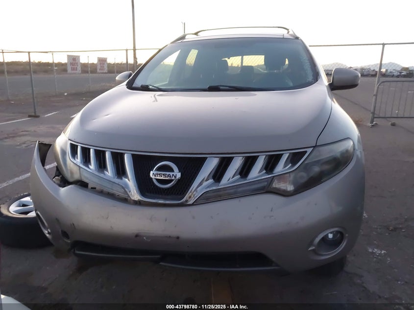 2009 Nissan Murano Sl VIN: JN8AZ18WX9W146669 Lot: 43798780