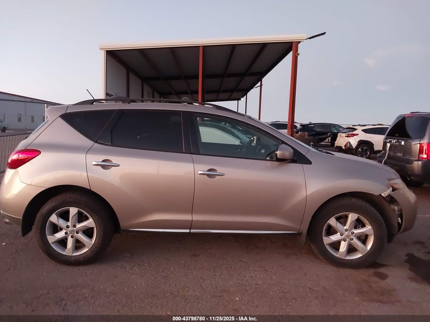 2009 Nissan Murano Sl VIN: JN8AZ18WX9W146669 Lot: 43798780