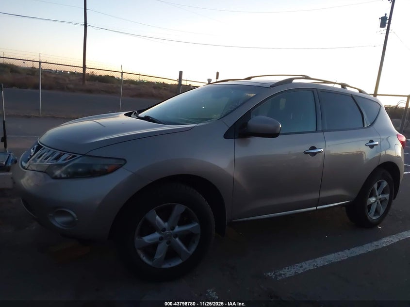 2009 Nissan Murano Sl VIN: JN8AZ18WX9W146669 Lot: 43798780