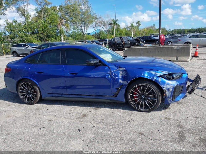 2025 BMW I4 Gran Coupe M50 VIN: WBY33HD07SFU48053 Lot: 43798812