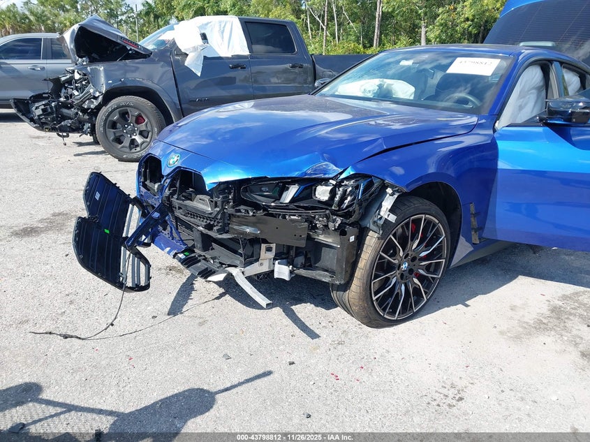 2025 BMW I4 Gran Coupe M50 VIN: WBY33HD07SFU48053 Lot: 43798812