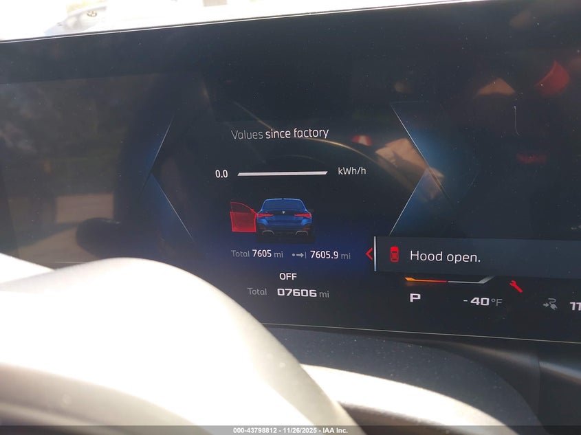 2025 BMW I4 Gran Coupe M50 VIN: WBY33HD07SFU48053 Lot: 43798812