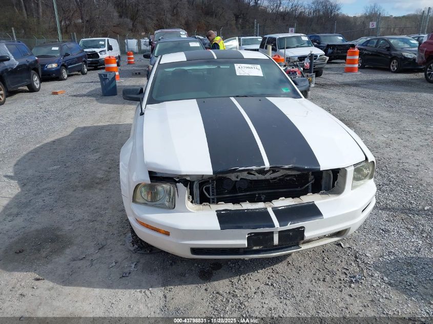 2007 Ford Mustang V6 Deluxe/V6 Premium VIN: 1ZVFT80N175212976 Lot: 43798831
