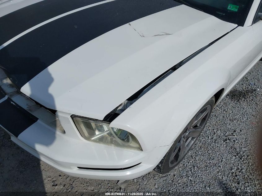 2007 Ford Mustang V6 Deluxe/V6 Premium VIN: 1ZVFT80N175212976 Lot: 43798831