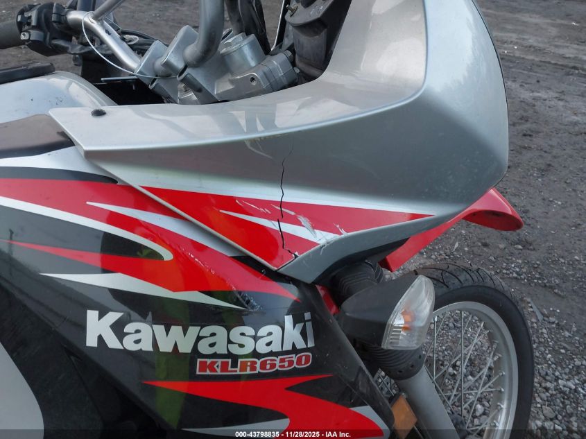 2008 Kawasaki Kl650 E VIN: JKAKLEE148DA04374 Lot: 43798835