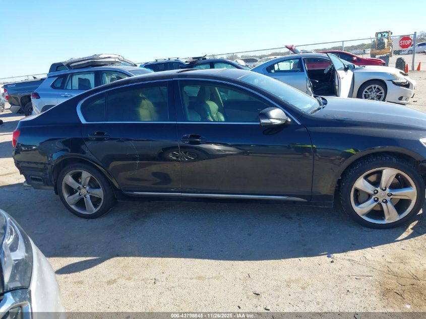 2008 Lexus Gs 350 VIN: JTHBE96S380037853 Lot: 43798845