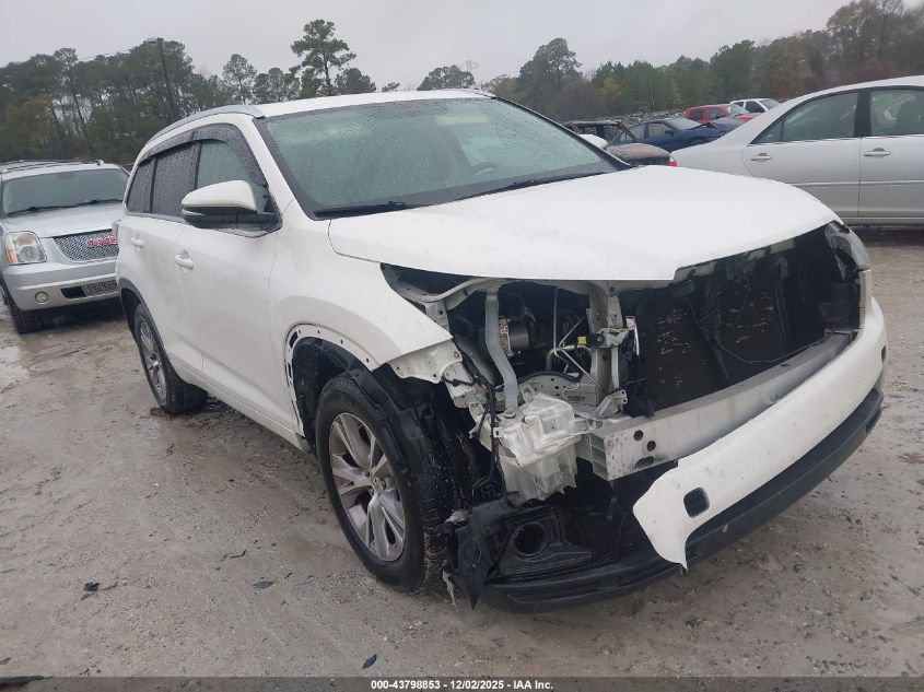 TOYOTA HIGHLANDER XLE V6