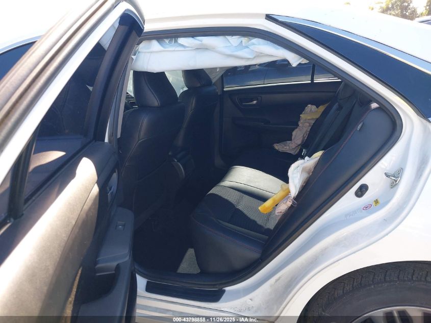 2015 Toyota Camry Se VIN: 4T1BF1FK8FU087391 Lot: 43798858