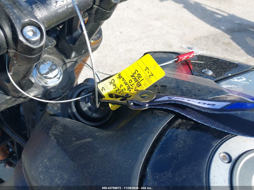 2023 Yamaha Mt09 D VIN: JYARN72E8PA001763 Lot: 43798872