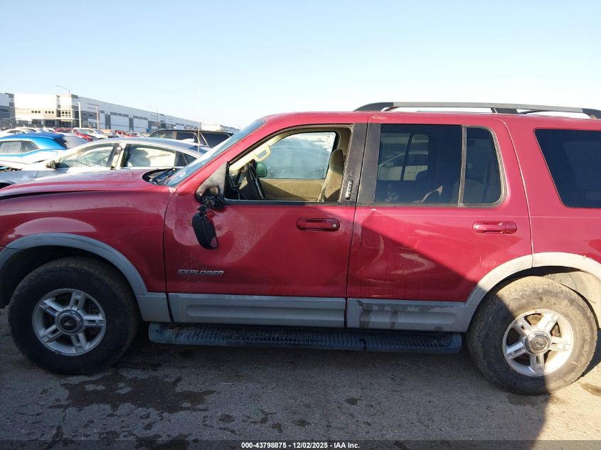 2002 Ford Explorer Xlt VIN: 1FMDU73WX2ZB94089 Lot: 43798875