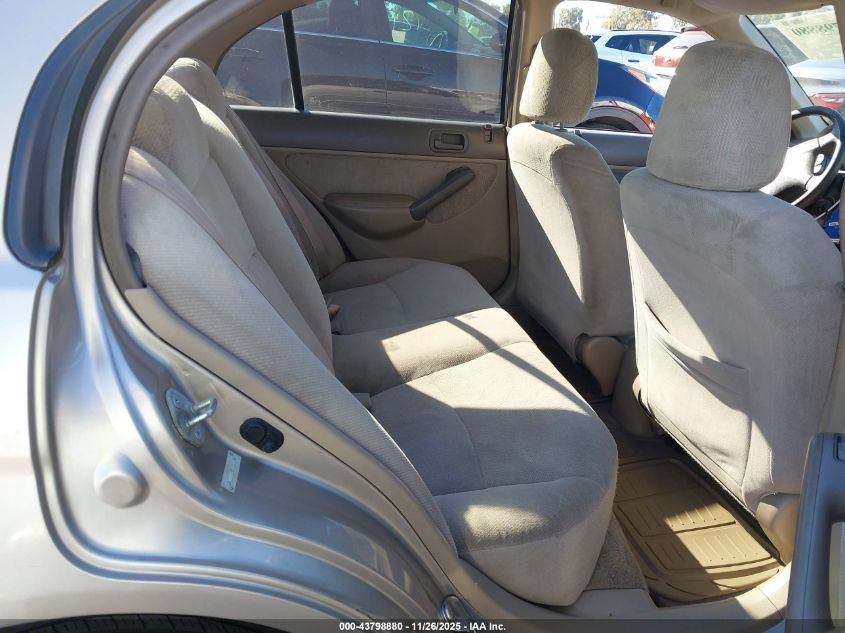 2001 Honda Civic Lx VIN: 2HGES16571H540114 Lot: 43798880