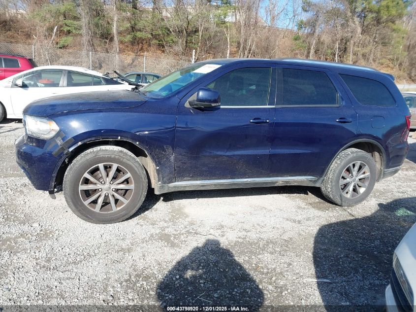 2016 Dodge Durango Limited VIN: 1C4RDJDGXGC433150 Lot: 43798920