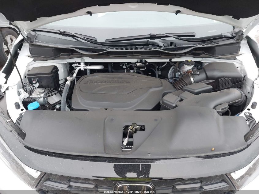 2025 Honda Odyssey Ex-L VIN: 5FNRL6H64SB084497 Lot: 43798945