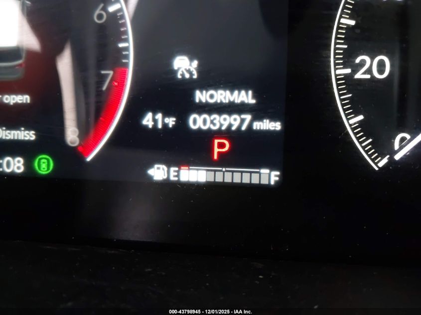 2025 Honda Odyssey Ex-L VIN: 5FNRL6H64SB084497 Lot: 43798945