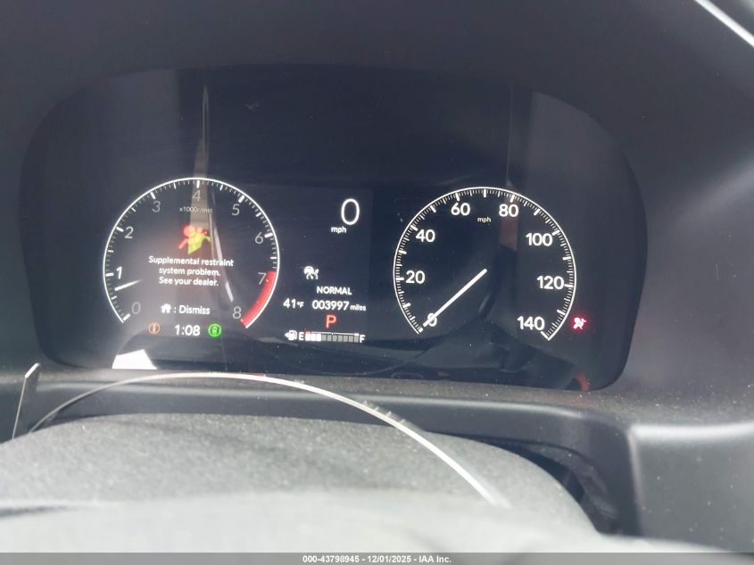 2025 Honda Odyssey Ex-L VIN: 5FNRL6H64SB084497 Lot: 43798945