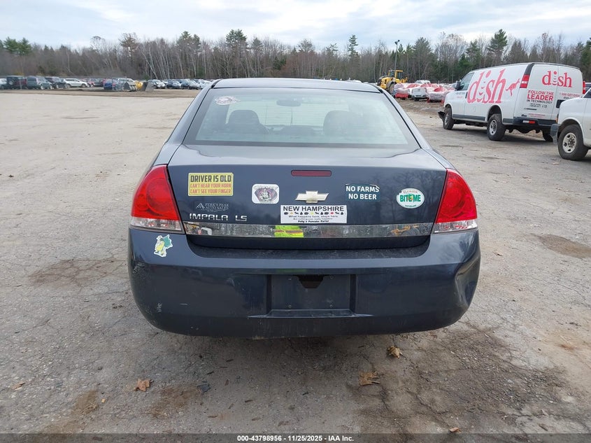 2008 Chevrolet Impala Ls VIN: 2G1WB58N989127132 Lot: 43798956