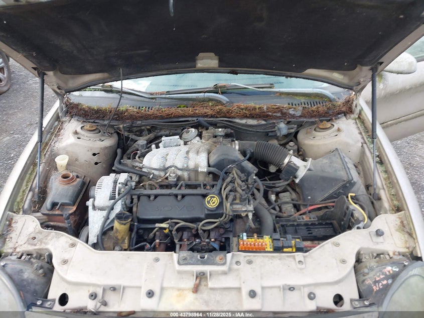 1998 Ford Taurus Lx/Se VIN: 1FAFP52U7WG250604 Lot: 43798964