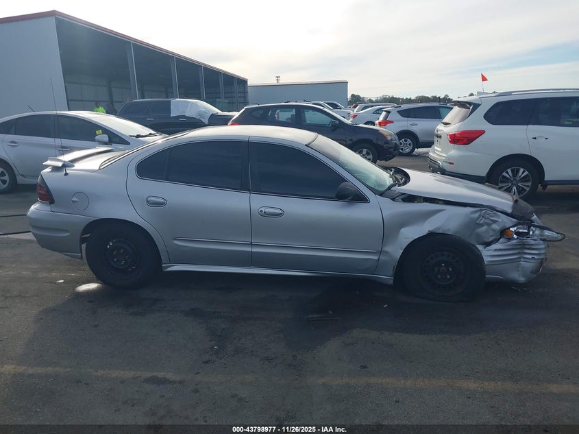 2005 Pontiac Grand Am Se VIN: 1G2NE52E25M182978 Lot: 43798977
