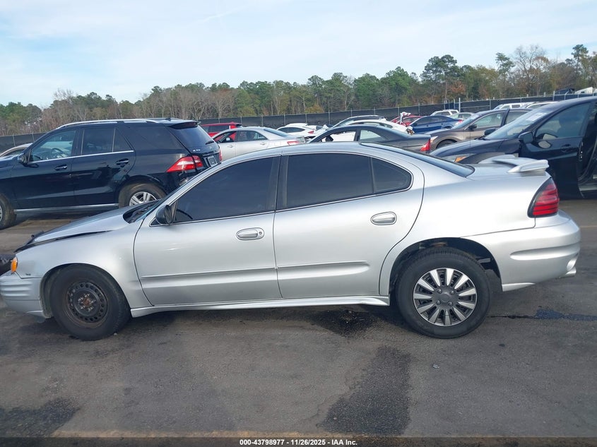 2005 Pontiac Grand Am Se VIN: 1G2NE52E25M182978 Lot: 43798977