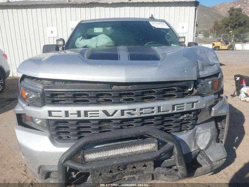 2020 Chevrolet Silverado 1500 2Wd Short Bed Custom VIN: 1GCPWBEK8LZ346915 Lot: 43798981