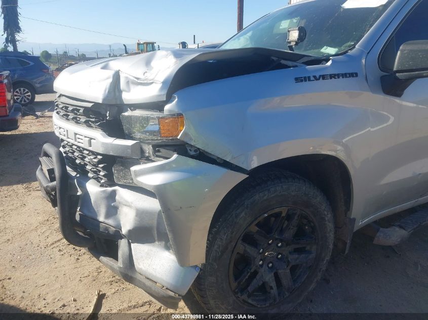 2020 Chevrolet Silverado 1500 2Wd Short Bed Custom VIN: 1GCPWBEK8LZ346915 Lot: 43798981