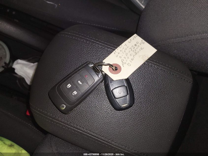 2014 Chevrolet Cruze 1Lt Auto VIN: 1G1PC5SB1E7233748 Lot: 43798996