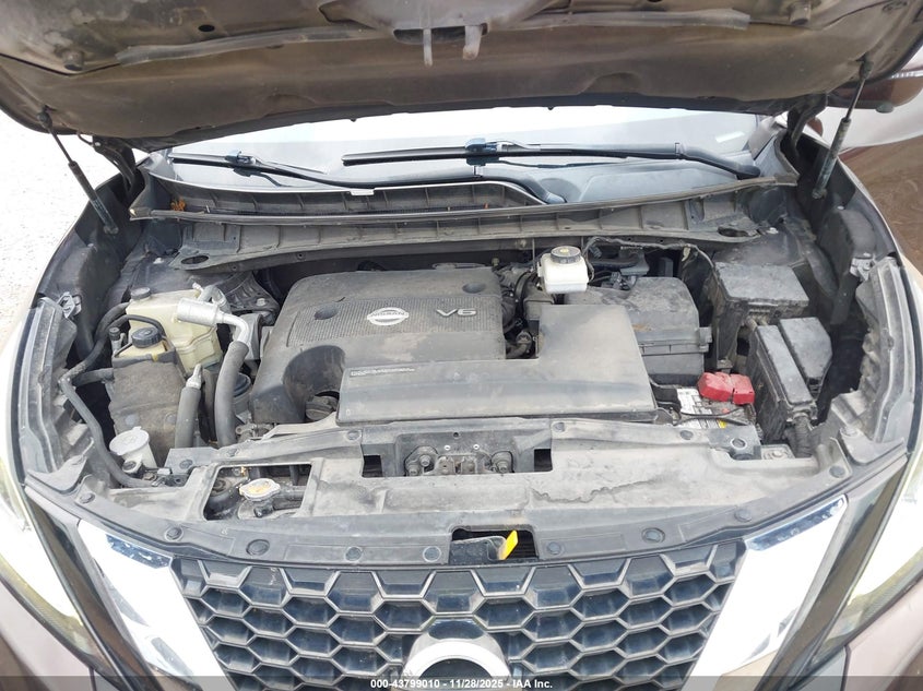 2019 Nissan Murano Sl VIN: 5N1AZ2MJ1KN102286 Lot: 43799010